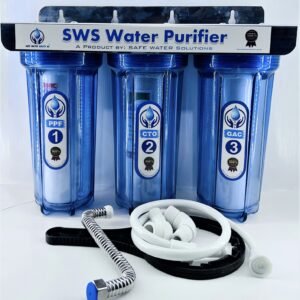 3 Stages water filter for home