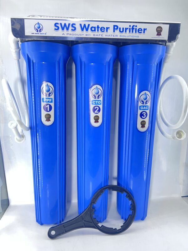 3 Stages Slim Jumbo 20" inches Purifier.