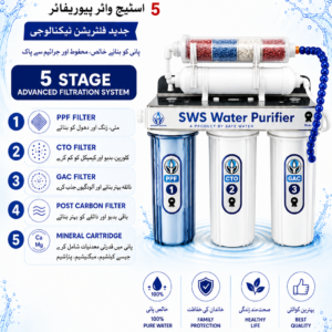 5 Stages water purifier | 5 Grade Water Filter |